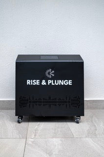 Rise & Plunge Vertical Ice Baths with New and Improved 1HP Chiller