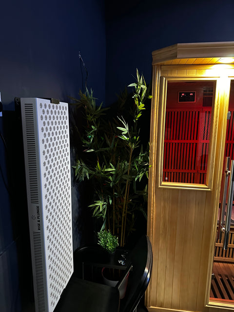 1 Pax Sauna, Ice Bath & Red Light
