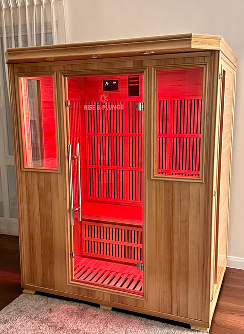 The Rise and Plunge Infrared Sauna